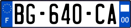 BG-640-CA