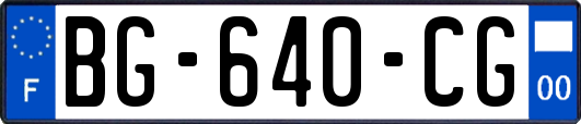 BG-640-CG