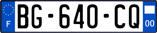 BG-640-CQ