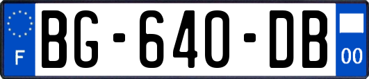 BG-640-DB