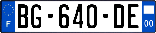 BG-640-DE
