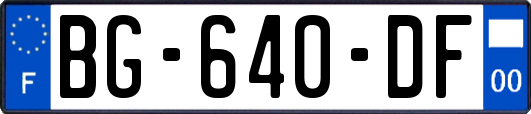 BG-640-DF