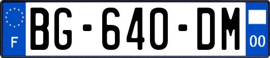 BG-640-DM