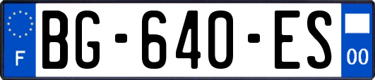 BG-640-ES