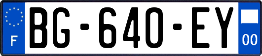 BG-640-EY