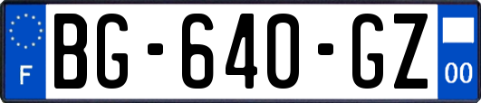 BG-640-GZ