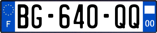 BG-640-QQ