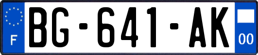 BG-641-AK