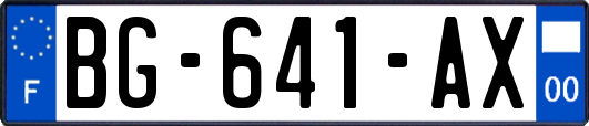 BG-641-AX