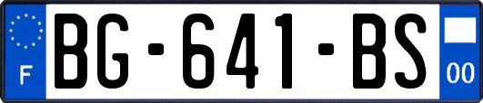 BG-641-BS