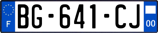 BG-641-CJ