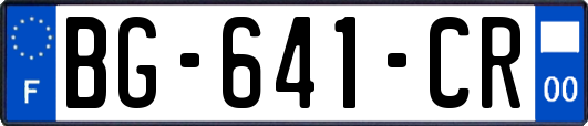 BG-641-CR
