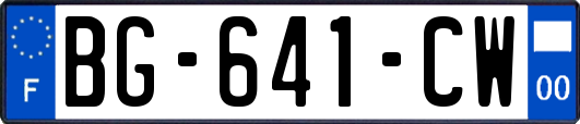 BG-641-CW