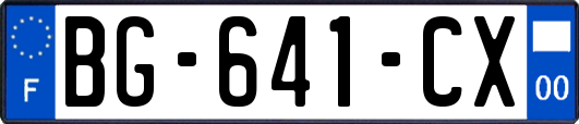 BG-641-CX
