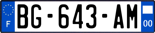 BG-643-AM