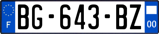 BG-643-BZ