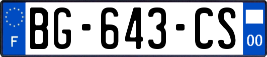 BG-643-CS