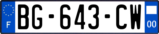 BG-643-CW