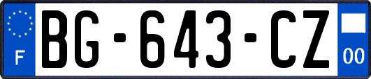 BG-643-CZ