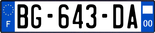 BG-643-DA