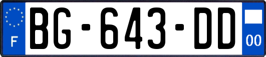 BG-643-DD