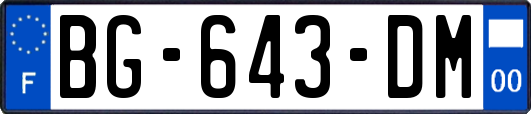 BG-643-DM