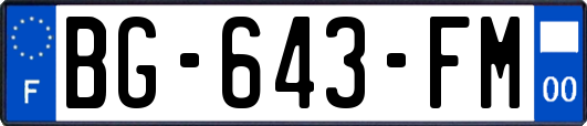 BG-643-FM