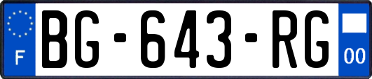 BG-643-RG