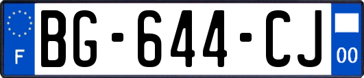 BG-644-CJ