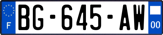 BG-645-AW