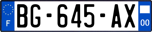 BG-645-AX