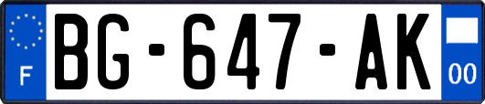 BG-647-AK