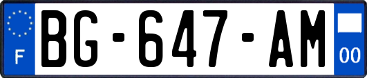 BG-647-AM