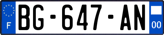 BG-647-AN