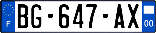 BG-647-AX