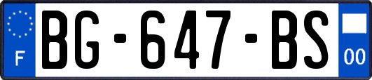 BG-647-BS