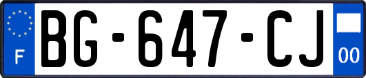 BG-647-CJ