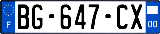 BG-647-CX