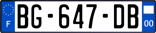 BG-647-DB