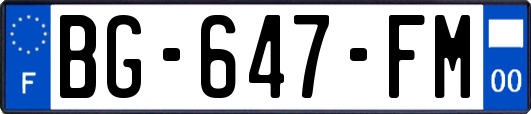 BG-647-FM