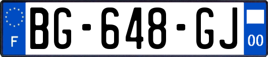 BG-648-GJ