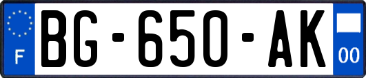 BG-650-AK