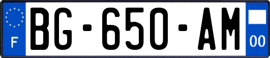 BG-650-AM