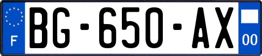 BG-650-AX