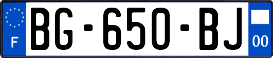BG-650-BJ