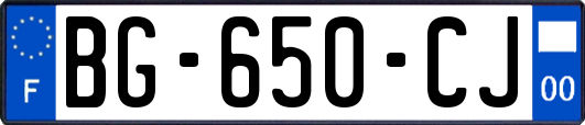 BG-650-CJ