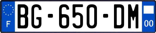 BG-650-DM