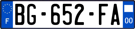 BG-652-FA