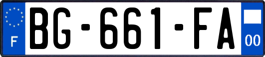 BG-661-FA