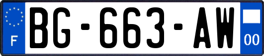 BG-663-AW